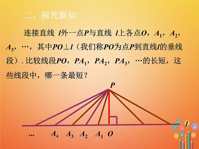 人教版2021年七年级数学下册5.1.2第2课时《垂线性质的应用》课件(含答案)04