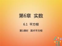 数学人教版6.1 平方根课堂教学ppt课件