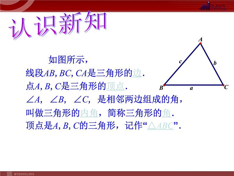 人教版八年级数学上册 11.1.1 三角形的边  课件05