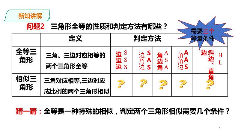 22.2.2 相似三角形的判定 第2课时 课件第7页