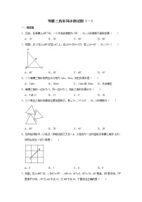 数学八年级上册13.3 等腰三角形综合与测试优秀随堂练习题