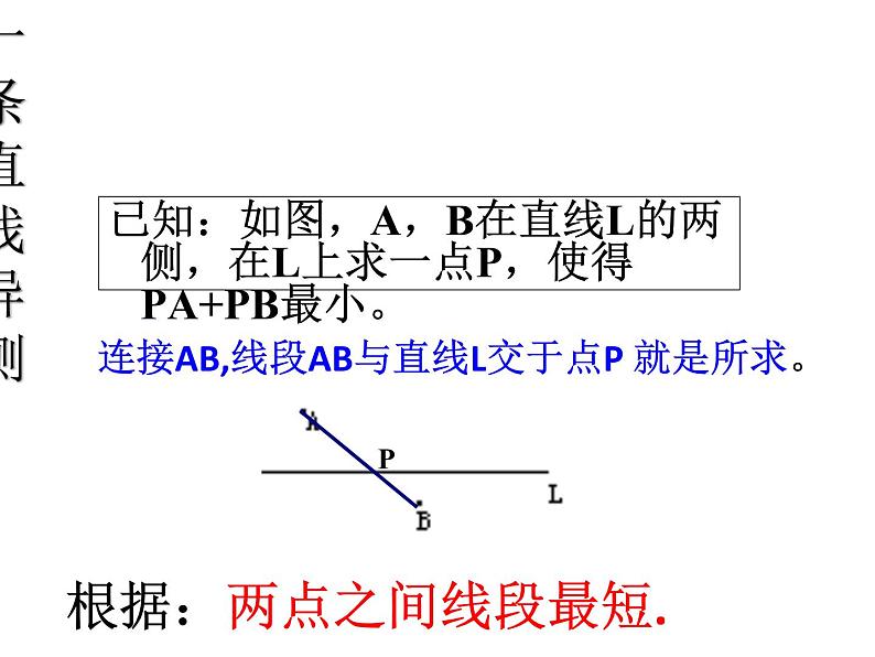 人教版数学八年级上册13.4 最短路径问题课件第5页