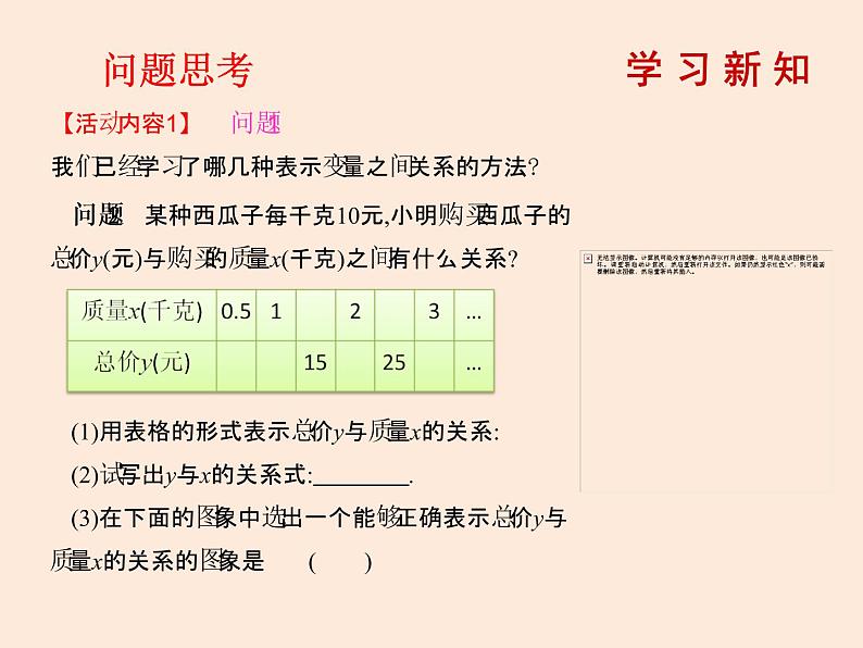 2021年北师大版七年级数学下册课件3.3  用图象表示的变量间关系（第2课时）02