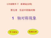 2021年北師大版七年級(jí)數(shù)學(xué)下冊(cè)課件5.1  軸對(duì)稱現(xiàn)象 (共10張PPT)