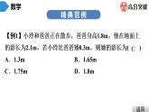 北師大版九年級課堂教本上冊　第4章　第10課時　利用相似三角形測高課件