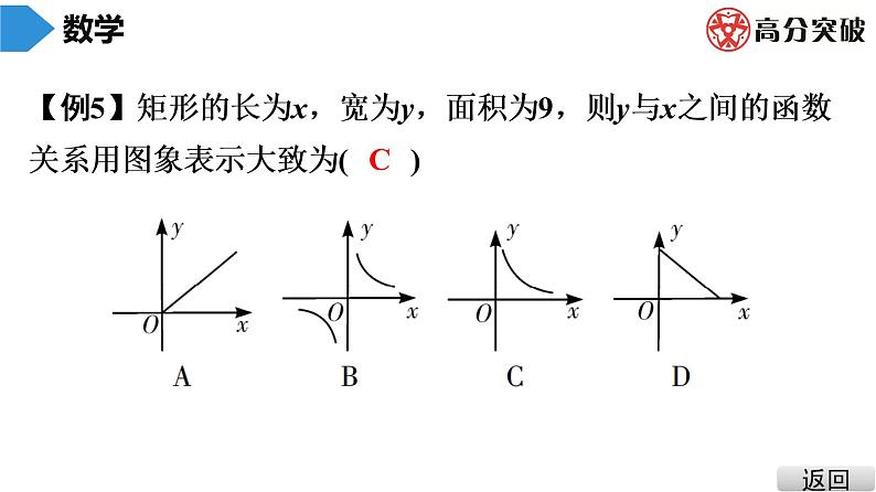 北师大版九年级课堂教本上册　第6章　第2课时　反比例函数的图象与性质(1)课件08