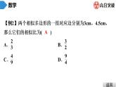 北師大版九年級(jí)課堂教本上冊(cè)　第4章　第4課時(shí)　相似多邊形課件