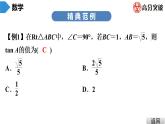 北师大版九年级课堂教本下册　第1章　第5课时　解直角三角形课件