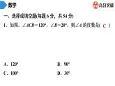 北师大版九年级核心知识循环链  (上)第10周核心知识循环练 课件