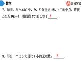 北师大版九年级核心知识循环链  (上)第10周核心知识循环练 课件