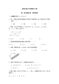 初中数学第一章 勾股定理综合与测试精品同步达标检测题