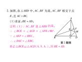 华东师大版八年级数学上  专题训练  九  全等三角形中线段和差处理技巧 课件