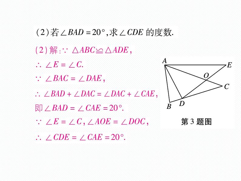 华东师大版八年级数学上  专题训练  七  全等三角形中的常见模型 课件05