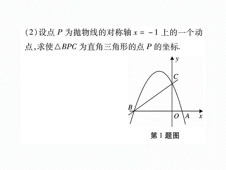 人教版九年级上册 第22章  专题训练十二 二次函数与特殊三角形 课件03