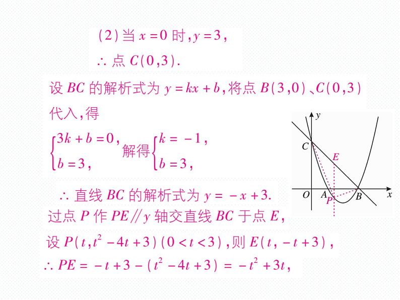 人教版九年级上册 第22章  专题训练十一 二次函数与面积 课件04