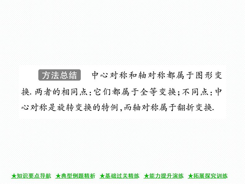 人教版九年级上册 第23章  23．2．1 中心对称 课件05