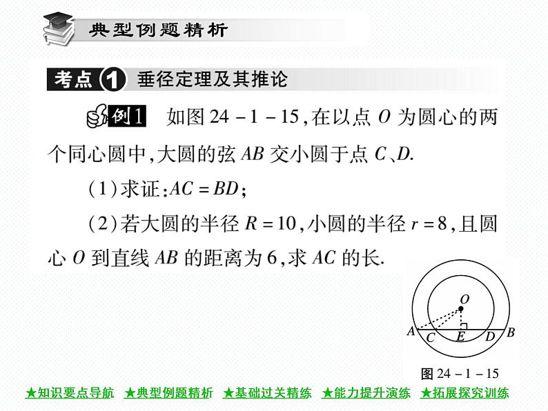 人教版九年级上册 第24章  24．1．2 垂直于弦的直径 课件04