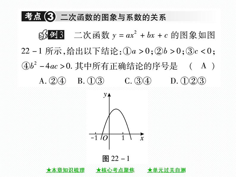 人教版九年级上册 第22章  第二十二章 《二次函数》单元小结与复习 课件08