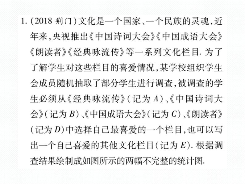 人教版九年级上册 第25章  专题训练二十 概率与统计的综合 课件02