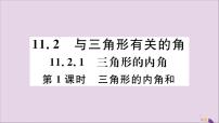 八年级上册11.2.1 三角形的内角获奖评课习题课件ppt