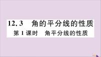 数学八年级上册12.3 角的平分线的性质精品习题课件ppt