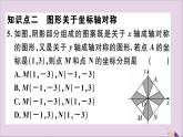 八年级数学上册13-2画轴对称图形第2课时用坐标表示轴对称习题讲评课件（新版）新人教版