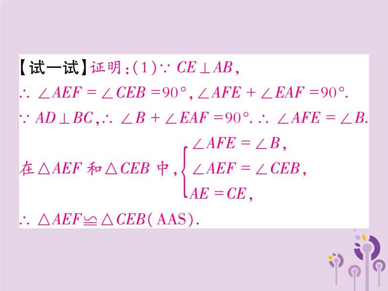 八年级数学上册12《全等三角形》章末考点复习与小结习题课件05