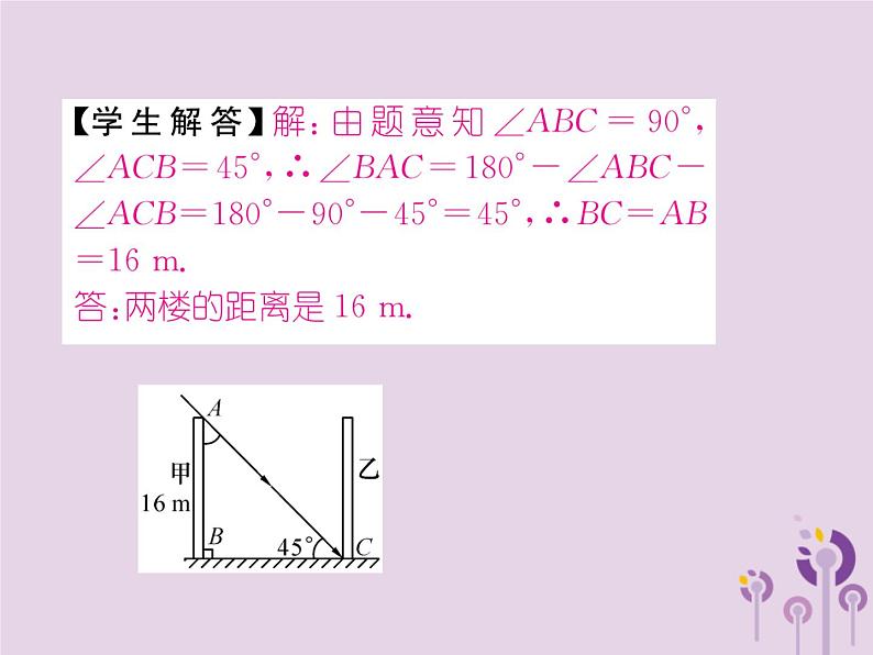 八年级数学上册第11章三角形11-2与三角形有关的角11-2-1三角形的内角作业课件第5页