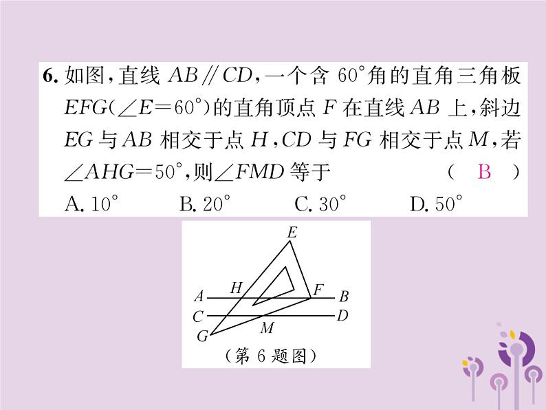 八年级数学上册第11章三角形双休作业（一）作业课件05