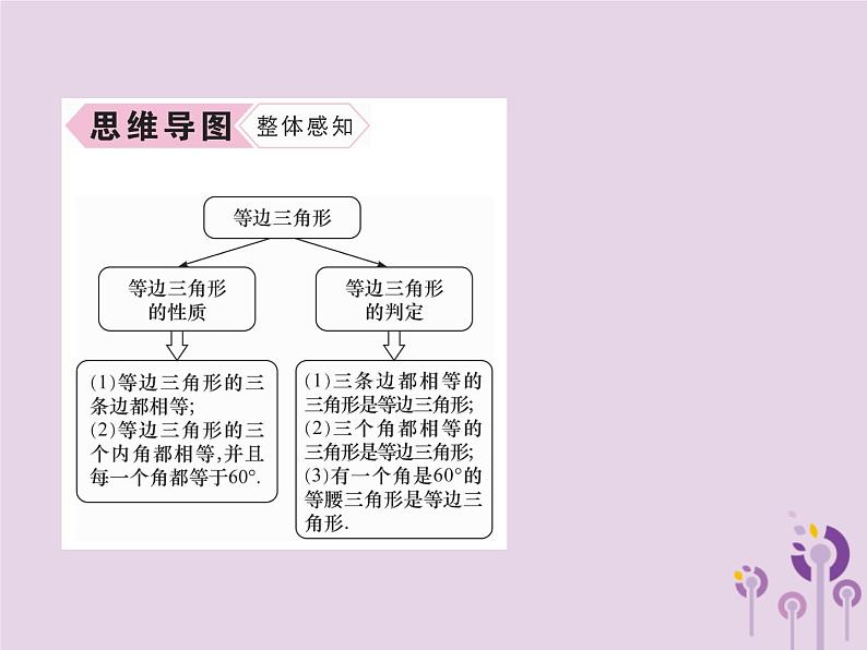 八年级数学上册第13章轴对称13-3等腰三角形13-3-2等边三角形作业课件03