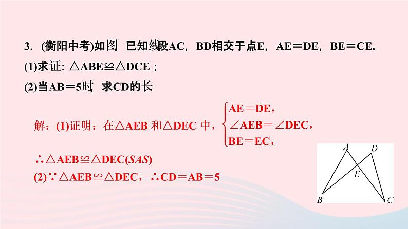 八年级数学上册第十二章全等三角形专题训练四全等三角形的基本模型课件新版新人教版07