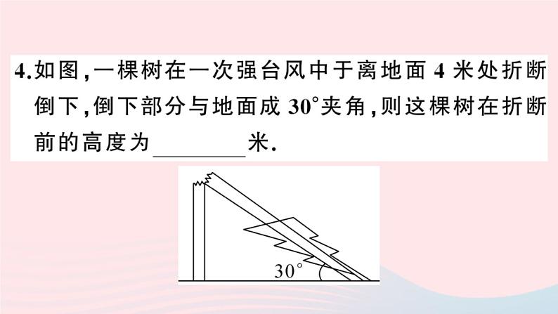 八年级数学上册第十三章轴对称13-3等腰三角形2等边三角形第2课时含30°角的直角三角形的性质课件05