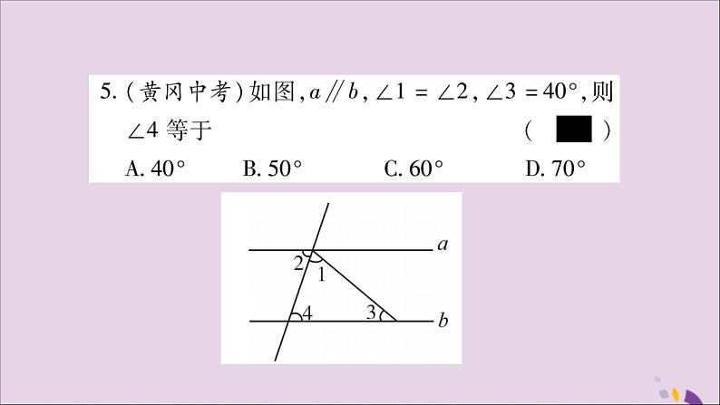 八年级数学上册双休作业（2）习题课件06