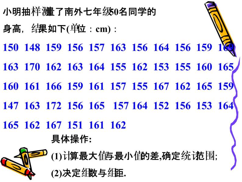 频数分布表和频数分布直方图PPT课件免费下载05