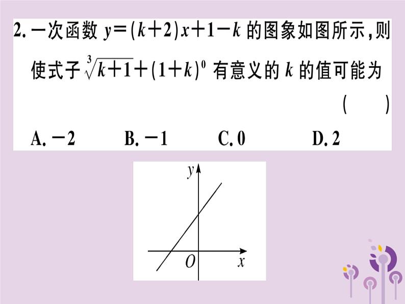 2019春八年级数学下册13微专题函数图象信息问题（核心素养）习题课件02