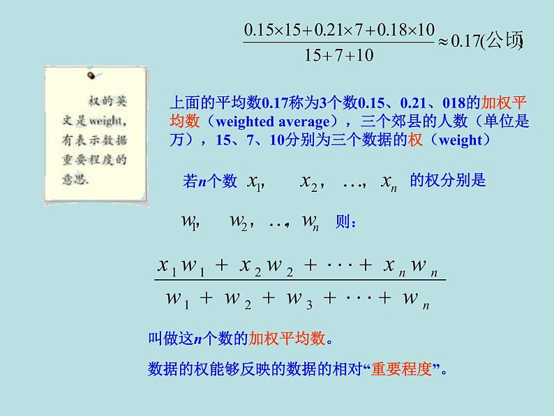 【精品】人教版初中数学八年级下册 20.1.1 平均数（第1课时） PPT课件05