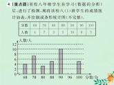 2019年春八年级数学下册第20章数据的分析20-3课题学习体质健康测试中的数据分析课后作业课件