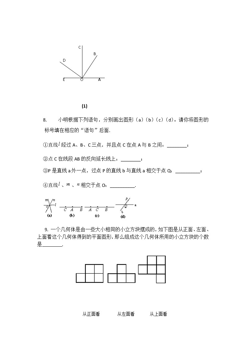 七年级上学期数学期末试卷02