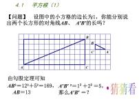 初中数学苏科版八年级上册4.1 平方根一等奖ppt课件