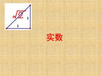 苏科版八年级上册4.3 实数授课课件ppt