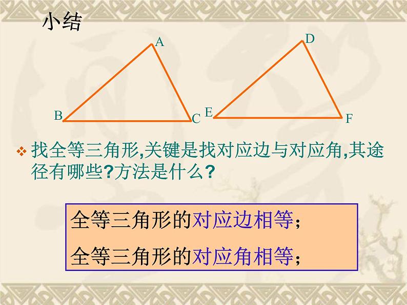 八年级上数学课件《全等三角形》 (14)_苏科版08