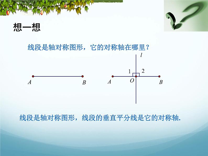 八年级上数学课件《线段、角的轴对称性》  (2)_苏科版第3页