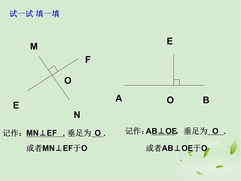 5.1.2 垂线 （1） 课件06