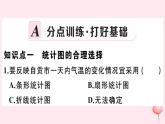 2019秋八年级数学上册第15章数据的收集与表示15-2数据的表示2利用统计图表传递信息习题课件