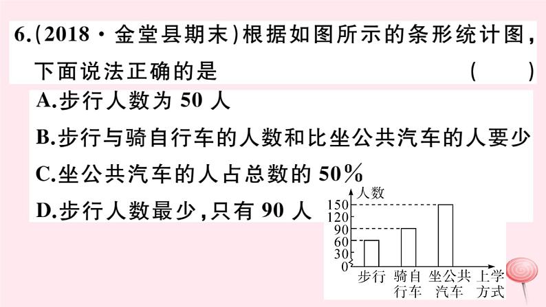 2019秋八年级数学上册第15章数据的收集与表示15-2数据的表示2利用统计图表传递信息习题课件07