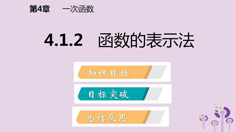 八年级下数学课件4-1-2   函数的表示法_湘教版02