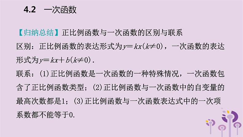 八年级下数学课件4-2   一次函数_湘教版第6页