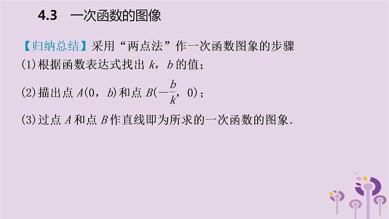 八年级下数学课件4-3 一次函数的图像_湘教版第6页