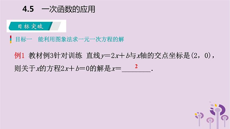 八年级下数学课件4-4   用待定系数法确定一次函数表达式_湘教版04