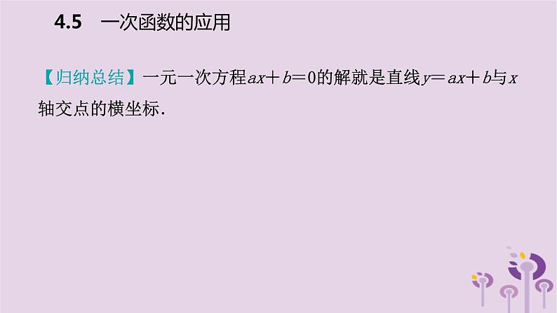 八年级下数学课件4-4   用待定系数法确定一次函数表达式_湘教版05